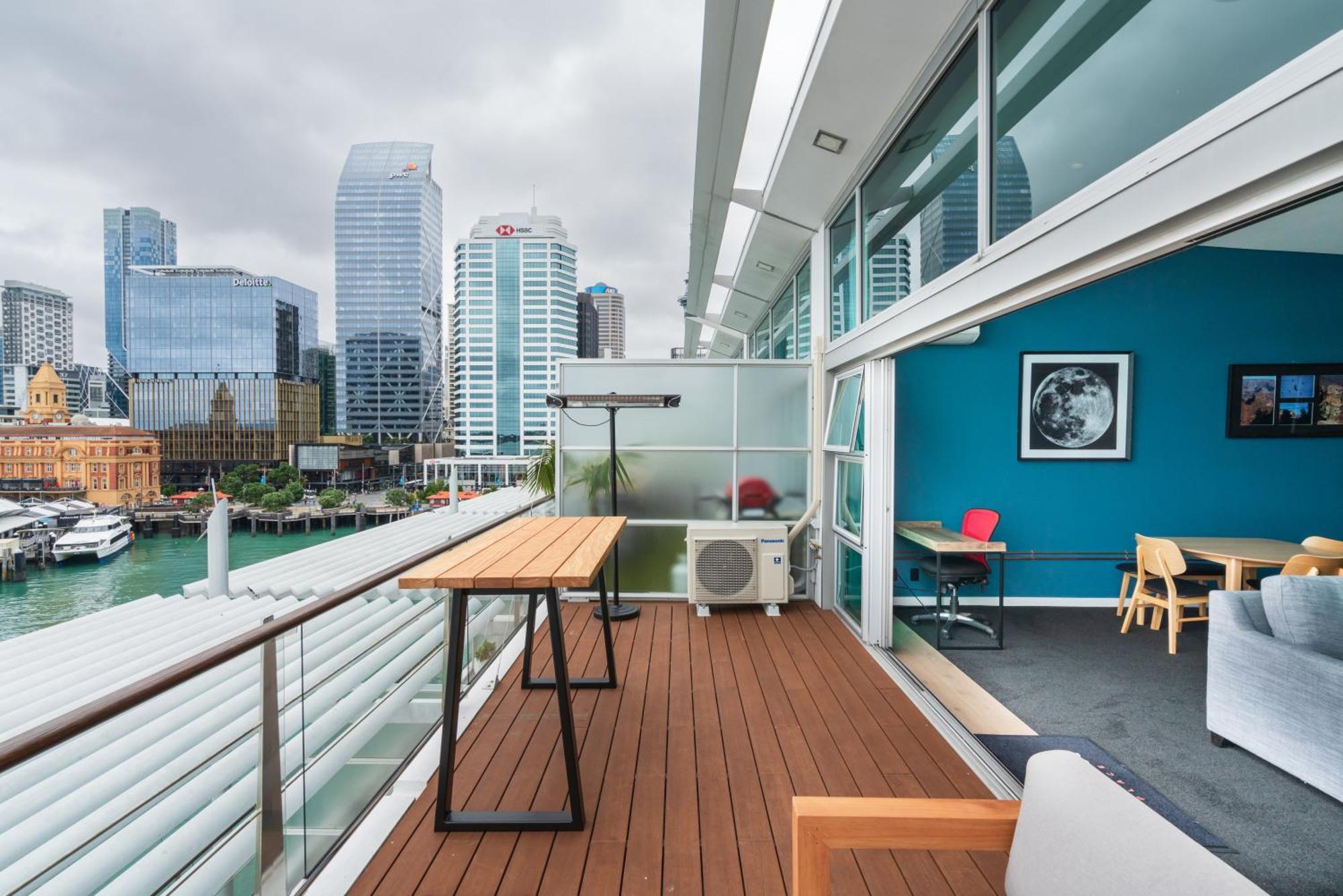 Penthouse Apartment With Stunning Harbour Views Auckland Exterior foto
